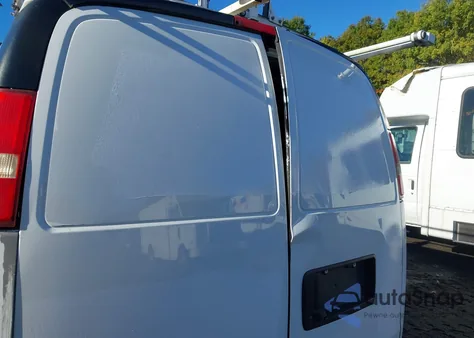 2015 Chevrolet Express 2500 Work Van из США, поврежденный, VIN 1GCWGFCF7F1169136